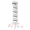 Altrex Fahrgerüst RS Tower 52-S Aluminium mit Safe-Quick und Fiber-Deck Plattform 13,20m AH 1,35x2,45m