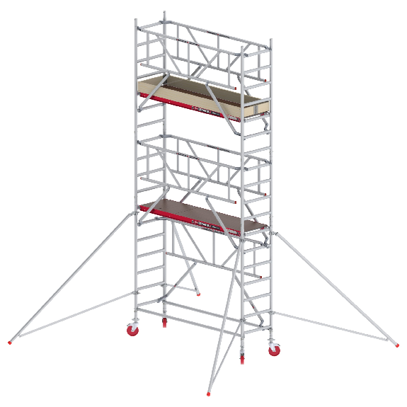 Altrex Fahrgerüst RS Tower 41-S Aluminium mit Safe-Quick und Holz-Plattform 6,20m AH 0,75x2,45m-Beschreibung lesen