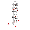 Altrex Klappgerüst RS Tower 54 Aluminium Holz-Plattform 0,75x1,85m ohne Safe-Quick 8,8m AH Altrex Klappgerüst RS Tower 54 Aluminium Holz-Plattform 0,75x1,85m ohne Safe-Quick 8,8m AH