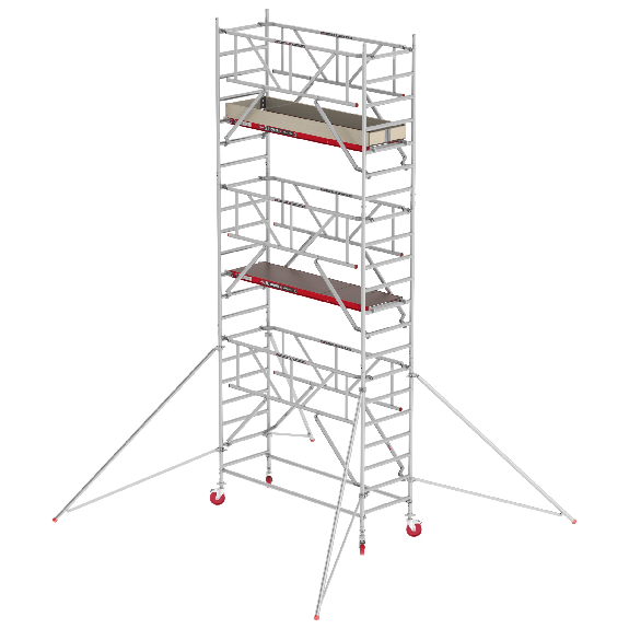 Altrex Fahrgerüst RS Tower 41 PLUS Aluminium mit Safe-Quick und Holz-Plattform 7,20m AH breit 0,90x1,85m Altrex Fahrgerüst RS Tower 41 PLUS Aluminium mit Safe-Quick und Holz-Plattform 7,20m AH breit 0,90x1,85m-Beschreibung lesen
