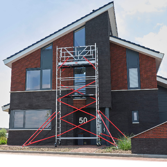 Altrex Fahrgerüst RS Tower 51 Plus Aluminium 0,90m breiter Rahmen mit Holz-Plattform 7,20m AH 0,90x1,85m-Beschreibung lesen
