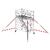 Altrex Treppengerüst RS Tower 53-S Aluminium Safe-Quick mit Fiber-Deck Plattform 4,20m AH 1,35x1,85m Altrex Treppengerüst RS Tower 53-S Aluminium Safe-Quick mit Fiber-Deck Plattform 4,20m AH 1,35x1,85m