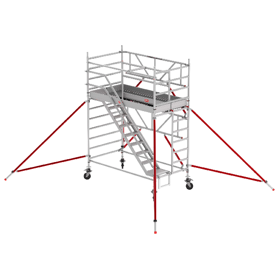 Altrex Treppengerüst RS Tower 53-S Aluminium Safe-Quick mit Fiber-Deck Plattform 4,20m AH 1,35x1,85m Altrex Treppengerüst RS Tower 53-S Aluminium Safe-Quick mit Fiber-Deck Plattform 4,20m AH 1,35x1,85m-Beschreibung lesen