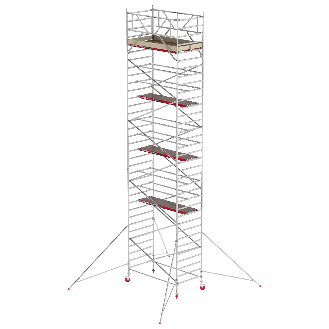 Altrex Fahrgerüst RS Tower 42 Aluminium mit Holz-Plattform 10,20m AH 1,35x2,35m-Beschreibung lesen