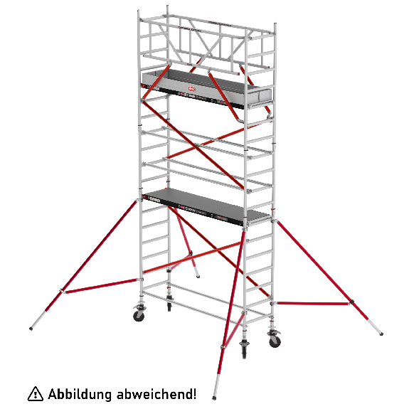 Altrex Fahrgerüst RS Tower 51 Aluminium mit Fiber-Deck Plattform 5,20m AH schmal 0,75x2,45m Altrex Fahrgerüst RS Tower 51 Aluminium mit Fiber-Deck Plattform 5,20m AH schmal 0,75x2,45m-Beschreibung lesen