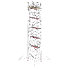Altrex Fahrgerüst RS Tower 42 Aluminium mit Holz-Plattform 11,20m AH 1,35x1,85m Altrex Fahrgerüst RS Tower 42 Aluminium mit Holz-Plattform 11,20m AH 1,35x1,85m