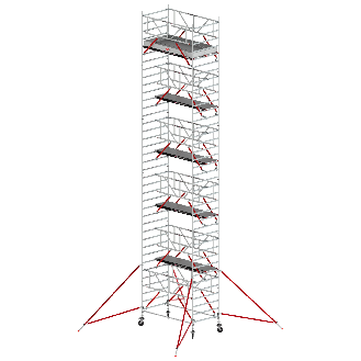 Altrex Fahrgerüst RS Tower 52-S Aluminium mit Safe-Quick und Fiber-Deck Plattform 12,20m AH 1,35x1,85m-Beschreibung lesen