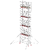 Altrex Fahrgerüst RS Tower 41 PLUS Aluminium mit Safe-Quick und Holz-Plattform 10,20m AH breit 0,90x2,45m Altrex Fahrgerüst RS Tower 41 PLUS Aluminium mit Safe-Quick und Holz-Plattform 10,20m AH breit 0,90x2,45m