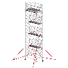 Altrex Fahrgerüst RS Tower 52-S Aluminium mit Safe-Quick und Holz-Plattform 10,20m AH 1,35x3,05m Altrex Fahrgerüst RS Tower 52-S Aluminium mit Safe-Quick und Holz-Plattform 10,20m AH 1,35x3,05m