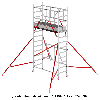 Altrex Klappgerüst RS Tower 54 Aluminium Fiber-Deck Plattform 0,75x1,85m ohne Safe-Quick 4,8m AH