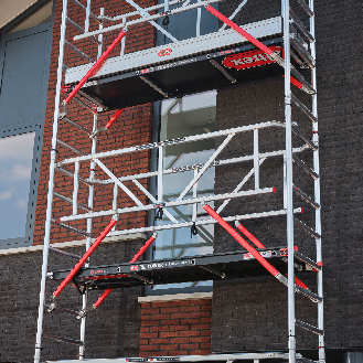 Altrex Fahrgerüst RS Tower 51-S Safe-Quick Aluminium mit Fiber-Deck Plattform 8,20m AH 0,75x1,85m-Beschreibung lesen