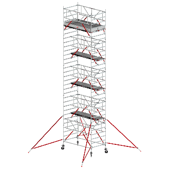 Altrex Fahrgerüst RS Tower 52-S Aluminium mit Safe-Quick und Holz-Plattform 10,20m AH 1,35x1,85m-Beschreibung lesen