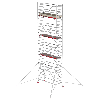Altrex Fahrgerüst RS Tower 41 PLUS Aluminium mit Safe-Quick und Holz-Plattform 9,20m AH breit 0,90x1,85m Altrex Fahrgerüst RS Tower 41 PLUS Aluminium mit Safe-Quick und Holz-Plattform 9,20m AH breit 0,90x1,85m