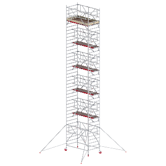 Altrex Fahrgerüst RS Tower 42-S Aluminium Safe-Quick mit Holz-Plattform 13,20m AH 1,35x2,45m-Beschreibung lesen
