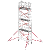 Altrex Fahrgerüst RS Tower 51 Aluminium mit Holz-Plattform 8,20m AH schmal 0,75x3,05m Altrex Fahrgerüst RS Tower 51 Aluminium mit Holz-Plattform 8,20m AH schmal 0,75x3,05m