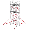 Altrex RS Tower 55 ohne Safe-Quick 7,8m Arbeitshöhe Holz-Plattform 3,05m Altrex RS Tower 55 ohne Safe-Quick 7,8m Arbeitshöhe Holz-Plattform 3,05m
