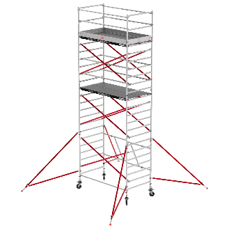 Altrex RS Tower 55 ohne Safe-Quick 7,8m Arbeitshöhe Holz-Plattform 3,05m-Beschreibung lesen