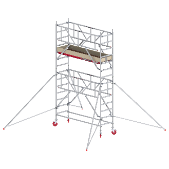 Altrex Fahrgerüst RS Tower 41-S Aluminium mit Safe-Quick und Holz-Plattform 5,20m AH 0,75x1,85m-Beschreibung lesen