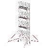 Altrex Fahrgerüst RS Tower 51-S Safe-Quick Aluminium mit Fiber-Deck Plattform 9,20m AH 0,75x1,85m Altrex Fahrgerüst RS Tower 51-S Safe-Quick Aluminium mit Fiber-Deck Plattform 9,20m AH 0,75x1,85m