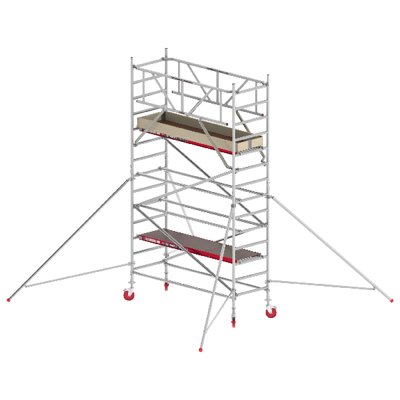 Altrex Fahrgerüst RS Tower 41 PLUS Aluminium ohne Safe-Quick mit Holz-Plattform 5,20m AH breit 0,90x2,45m Altrex Fahrgerüst RS Tower 41 PLUS Aluminium ohne Safe-Quick mit Holz-Plattform 5,20m AH breit 0,90x2,45m-Beschreibung lesen