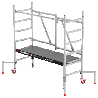 Altrex Klappgerüst RS Tower 54 Aluminium Fiber-Deck Plattform 0,75x1,85m ohne Safe-Quick 2,75m AH-Beschreibung lesen