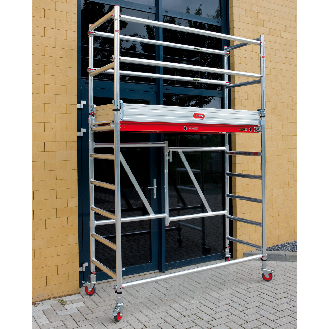 Altrex Klappgerüst RS Tower 54 Aluminium Fiber-Deck Plattform 0,75x1,85m ohne Safe-Quick 2,75m AH-Beschreibung lesen