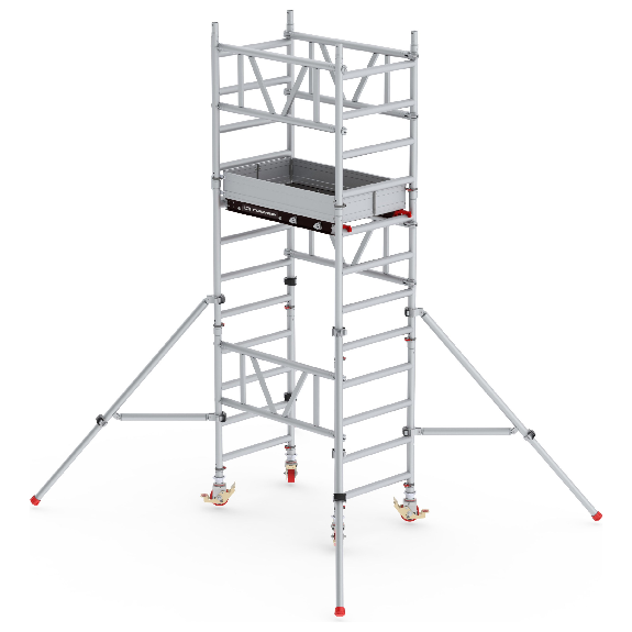 Altrex MiTower 1-Personen-Gerüst Aluminium mit Fiber-Deck Plattform 0,75x1,27m 4,20m AH Altrex MiTower 1-Personen-Gerüst Aluminium mit Fiber-Deck Plattform 0,75x1,27m 4,20m AH-Beschreibung lesen