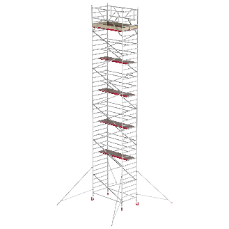 Altrex Fahrgerüst RS Tower 42 Aluminium mit Holz-Plattform 13,20m AH 1,35x2,35m-Beschreibung lesen