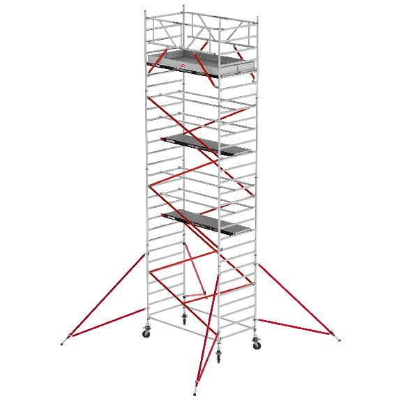 Altrex Fahrgerüst RS Tower 52 Aluminium mit Holz-Plattform 9,20m AH 1,35x2,45m-Beschreibung lesen
