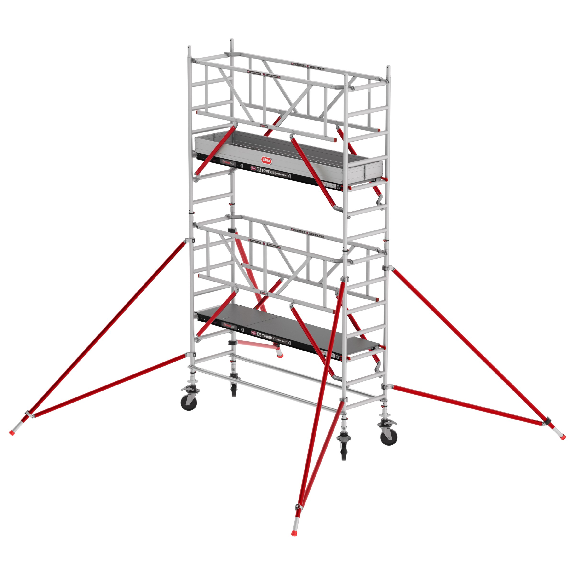 Altrex Fahrgerüst RS Tower 51-S Safe-Quick Aluminium mit Fiber-Deck Plattform 5,20m AH 0,75x3,05m-Beschreibung lesen