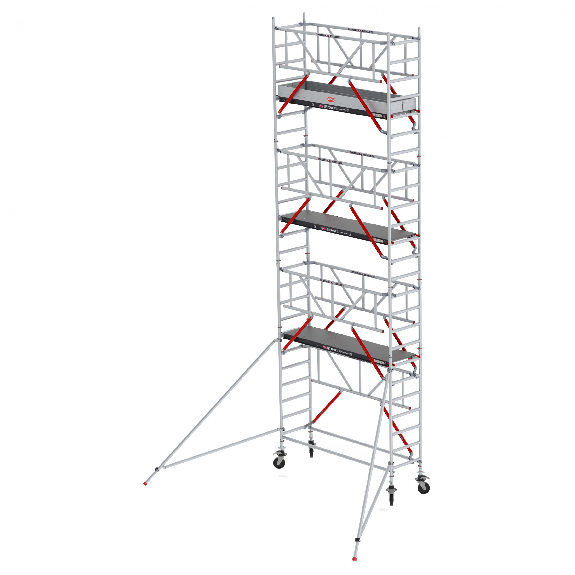 Altrex Fahrgerüst RS Tower 51-S Safe-Quick Aluminium mit Fiber-Deck Plattform 8,20m AH 0,75x3,05m-Beschreibung lesen