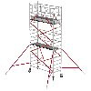 Altrex Fahrgerüst RS Tower 51 Plus Aluminium 0,90m breiter Rahmen mit Fiber-Deck Plattform 6,20m AH 0,90x1,85m