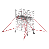 Altrex Fahrgerüst RS Tower 52-S Aluminium mit Safe-Quick und Holz-Plattform 4,20m AH 1,35x1,85m