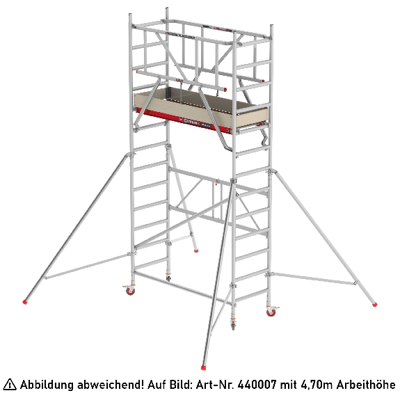 Altrex Fahrgerüst RS Tower 44-POWER Alu mit Holz-Plattform 3,80m AH 0,75x1,85m Altrex Fahrgerüst RS Tower 44-POWER Alu mit Holz-Plattform 3,80m AH 0,75x1,85m-Beschreibung lesen