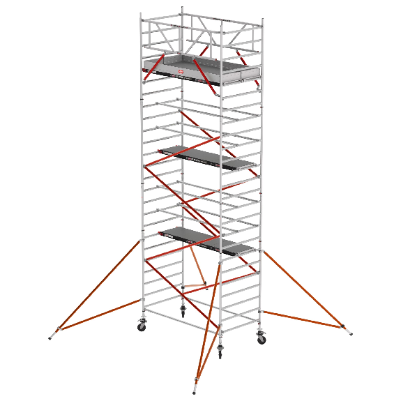 Altrex Fahrgerüst RS Tower 52 Aluminium mit Holz-Plattform 8,20m AH 1,35x1,85m-Beschreibung lesen