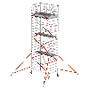 Altrex Fahrgerüst RS Tower 52 Aluminium mit Holz-Plattform 8,20m AH 1,35x1,85m