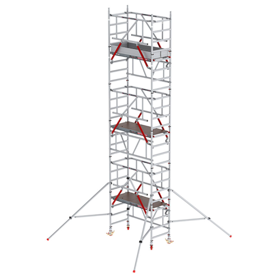 Altrex MiTower PLUS Fahrgerüst Safe-Quick2 Geländer 1-Person-Aufbau Aluminium mit breiter Fiber-Deck Plattform 0,75x1,72m 7,20m AH Altrex MiTower PLUS Fahrgerüst Safe-Quick2 Geländer 1-Person-Aufbau Aluminium mit breiter Fiber-Deck Plattform 0,75x1,72m 7,20m AH-Beschreibung lesen