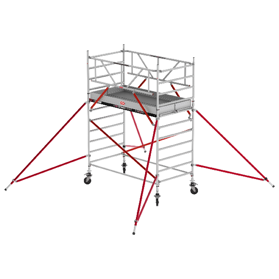 Altrex Fahrgerüst RS Tower 52 Aluminium mit Fiber-Deck Plattform 4,20m AH 1,35x1,85m-Beschreibung lesen