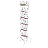 Altrex Fahrgerüst RS Tower 42 Aluminium mit Holz-Plattform 12,20m AH 1,35x1,85m Altrex Fahrgerüst RS Tower 42 Aluminium mit Holz-Plattform 12,20m AH 1,35x1,85m