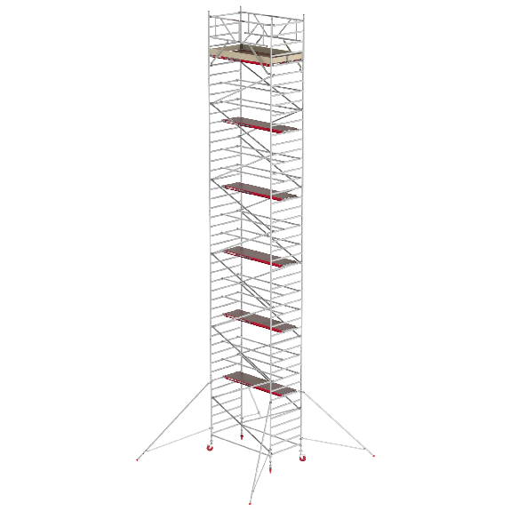 Altrex Fahrgerüst RS Tower 42 Aluminium mit Holz-Plattform 12,20m AH 1,35x1,85m Altrex Fahrgerüst RS Tower 42 Aluminium mit Holz-Plattform 12,20m AH 1,35x1,85m-Beschreibung lesen