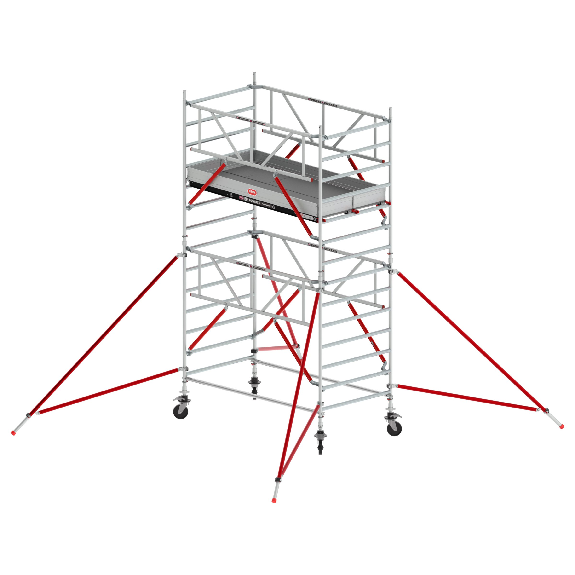 Altrex Fahrgerüst RS Tower 52-S Aluminium mit Safe-Quick und Fiber-Deck Plattform 5,20m AH 1,35x2,45m-Beschreibung lesen