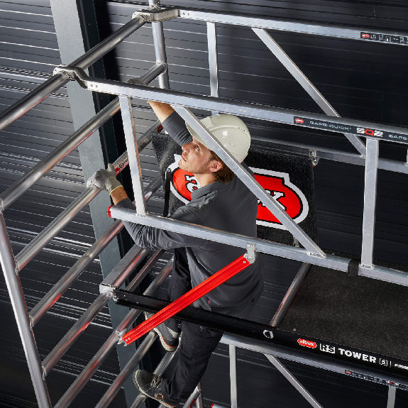 Altrex Fahrgerüst RS Tower 52-S Aluminium mit Safe-Quick und Fiber-Deck Plattform 5,20m AH 1,35x2,45m-Beschreibung lesen