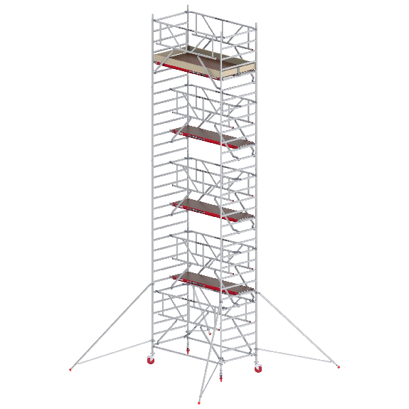 Altrex Fahrgerüst RS Tower 42-S Aluminium Safe-Quick mit Holz-Plattform 8,20m AH 1,35x2,45m-Beschreibung lesen