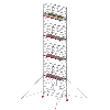 Altrex Fahrgerüst RS Tower 41-S Aluminium mit Safe-Quick und Holz-Plattform 10,20m AH 0,75x2,45m Altrex Fahrgerüst RS Tower 41-S Aluminium mit Safe-Quick und Holz-Plattform 10,20m AH 0,75x2,45m
