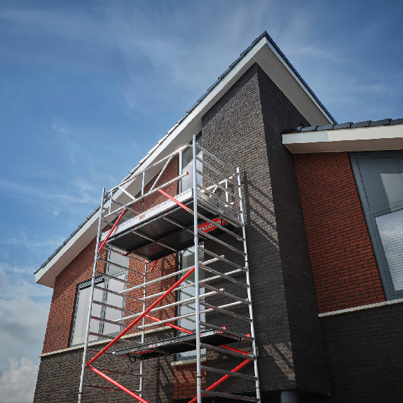 Altrex Fahrgerüst RS Tower 52 Aluminium mit Holz-Plattform 13,20m AH 1,35x2,45m-Beschreibung lesen