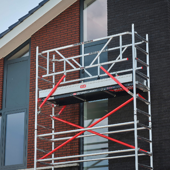 Altrex Fahrgerüst RS Tower 51 Aluminium mit Holz-Plattform 4,20m AH schmal 0,75x3,05m-Beschreibung lesen