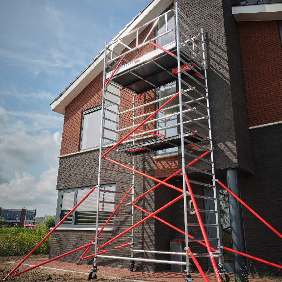 Altrex Fahrgerüst RS Tower 52 Aluminium mit Holz-Plattform 12,20m AH 1,35x1,85m-Beschreibung lesen