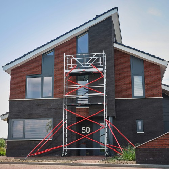 Altrex Fahrgerüst RS Tower 51 Aluminium mit Fiber-Deck Plattform 7,20m AH schmal 0,75x3,05m-Beschreibung lesen