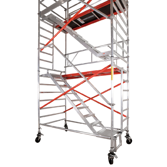 Altrex Treppengerüst RS Tower 53-S Aluminium Safe-Quick mit Holz-Plattform 10,20m AH 1,35x1,85m Altrex Treppengerüst RS Tower 53-S Aluminium Safe-Quick mit Holz-Plattform 10,20m AH 1,35x1,85m-Beschreibung lesen