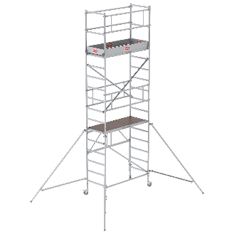 Altrex Klappgerüst RS Tower 34 Aluminium 0,75x1,65m schmal 5,80m Arbeitshöhe-Beschreibung lesen